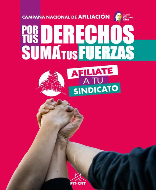 Lanzamiento de la campaña nacional de sindicalización